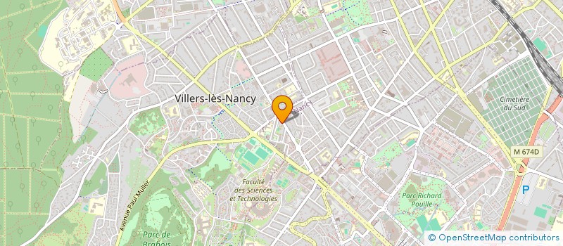 localisation de l'entreprise ESPACE BEBES  NANCY
