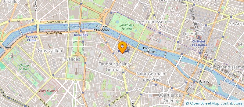 localisation de l'entreprise ESPACE BERGGRUEN  PARIS