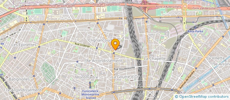 localisation de l'entreprise ESPACE BLACK ANNY  PARIS