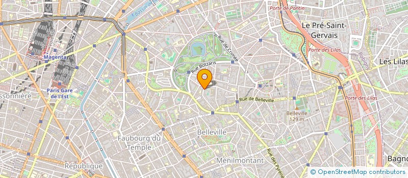 localisation de l'entreprise ESPACE BLANC  PARIS