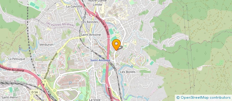 localisation de l'entreprise ESPACE BOSPHORE à MARSEILLE