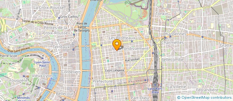 localisation de l'entreprise ESPACE BOSSUET  LYON