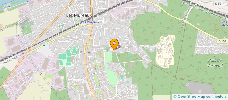 localisation de l'entreprise ESPACE BOUGIMONT SERVICES à LES MUREAUX