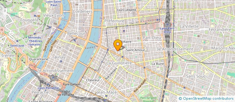 localisation de l'entreprise ESPACE BRUYERES  LYON