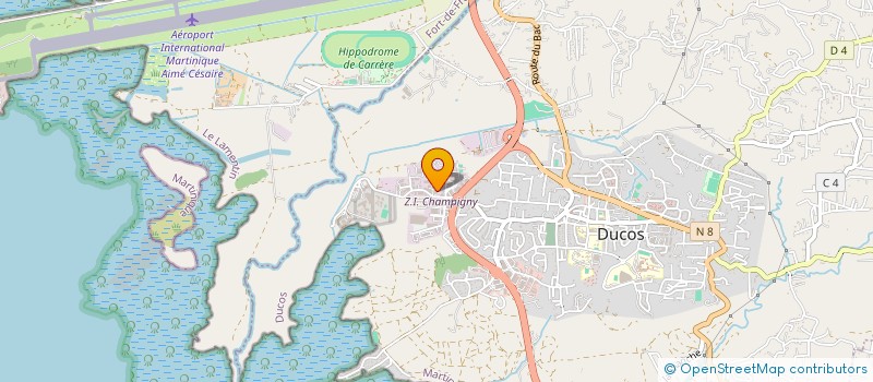 localisation de l'entreprise ESPACE BUREAUTIQUE INFORMATIQUE  DUCOS