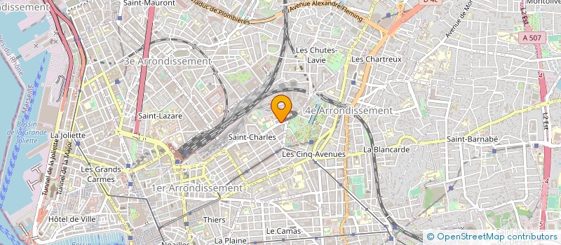 localisation de l'entreprise ESPACE CAFE CAPSULES à MARSEILLE