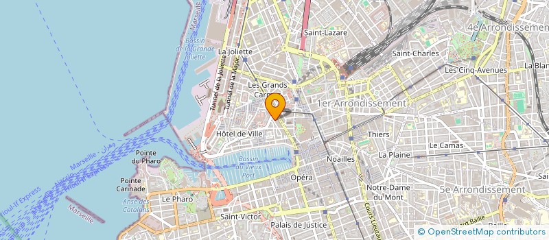localisation de l'entreprise ESPACE CALLIOPE à MARSEILLE