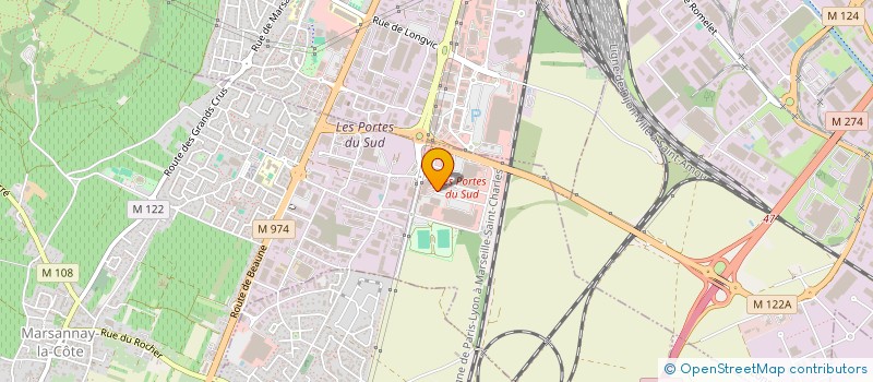 localisation de l'entreprise ESPACE CARRELAGE à MARSANNAY-LA-COTE