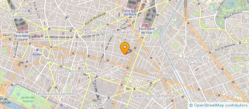 localisation de l'entreprise ESPACE CATIA à PARIS