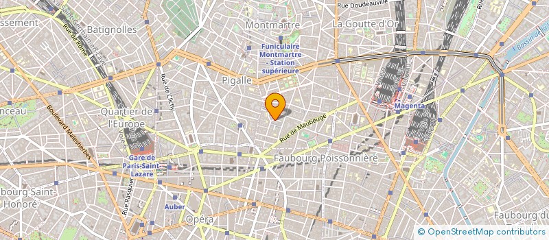 localisation de l'entreprise ESPACE CERISAIE  PARIS