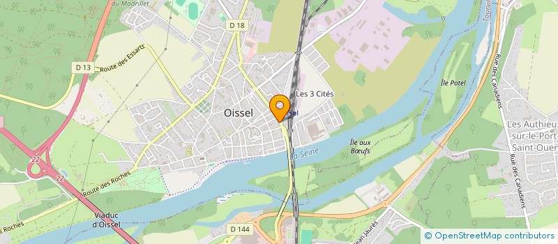 localisation de l'entreprise ESPACE CHARME à OISSEL