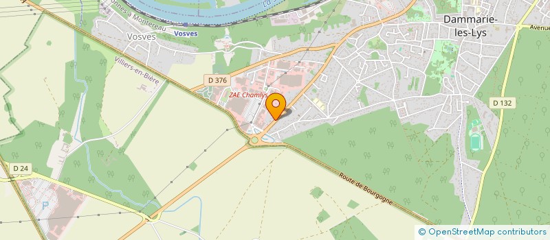 localisation de l'entreprise ESPACE CLEAN à DAMMARIE-LES-LYS