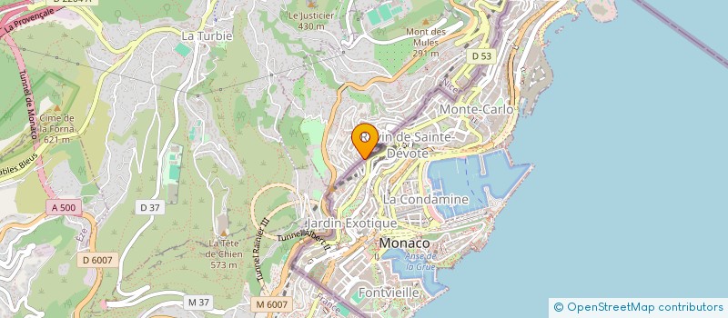 localisation de l'entreprise ESPACE CLEAN SERVICES à BEAUSOLEIL