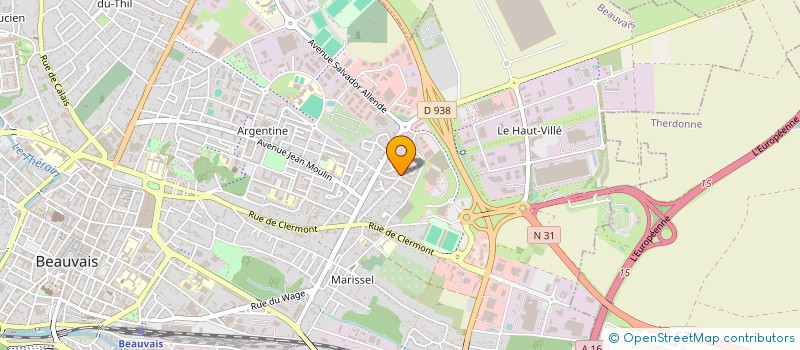 localisation de l'entreprise ESPACE COACHING  BEAUVAIS