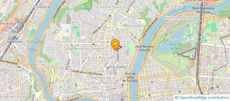 localisation de l'entreprise ESPACE COACHING LYON  LYON