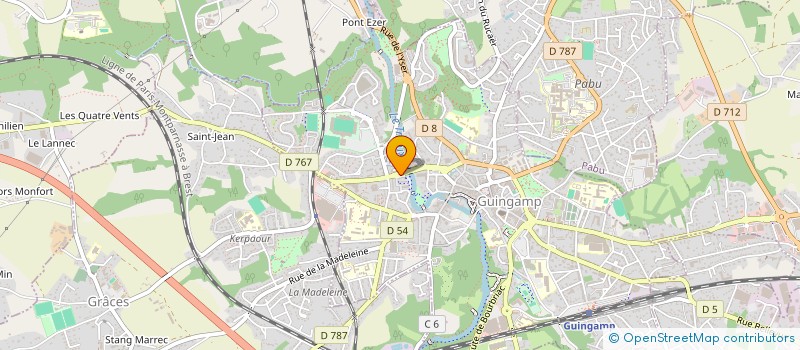 localisation de l'entreprise ESPACE COIFFURE  GRACES