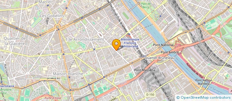 localisation de l'entreprise ESPACE COIFFURE - MARINNE à PARIS
