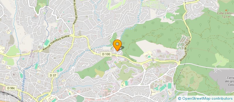 localisation de l'entreprise ESPACE COM à SAINT-RAPHAEL