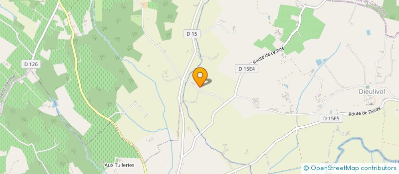 localisation de l'entreprise ESPACE COMPETITION LOISIRS  SAINT-FERME