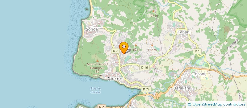 localisation de l'entreprise ESPACE CONDUITE à CHICONI