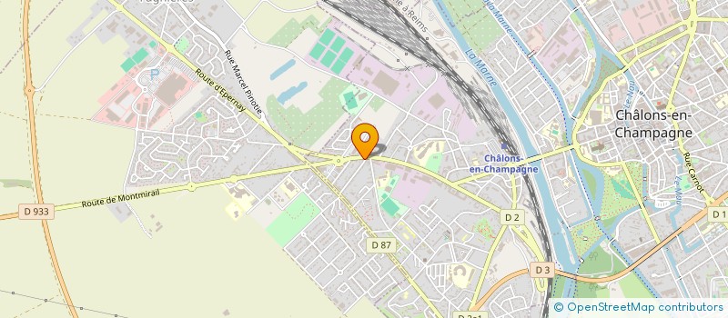 localisation de l'entreprise ESPACE CONDUITE  SAINT-MEMMIE