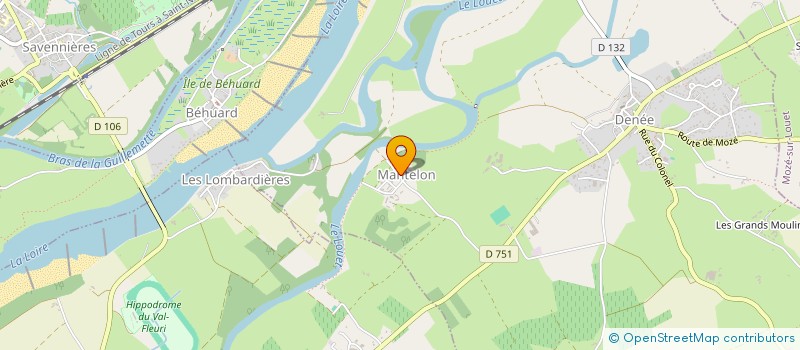 localisation de l'entreprise ESPACE CONFORT  DENEE