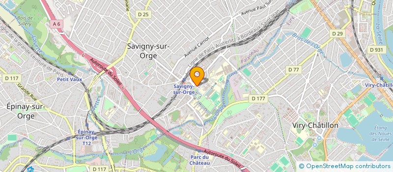 localisation de l'entreprise ESPACE CONSEIL GESTION à SAVIGNY-SUR-ORGE