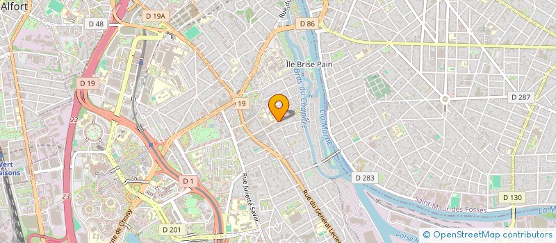 localisation de l'entreprise ESPACE CONSEIL IMMOBILIER à CRETEIL