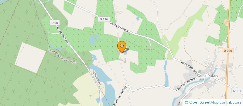 localisation de l'entreprise ESPACE CONSTRUCTION RENOVATION ST MARTIN  SAINT-MARTIN D AUXIGNY