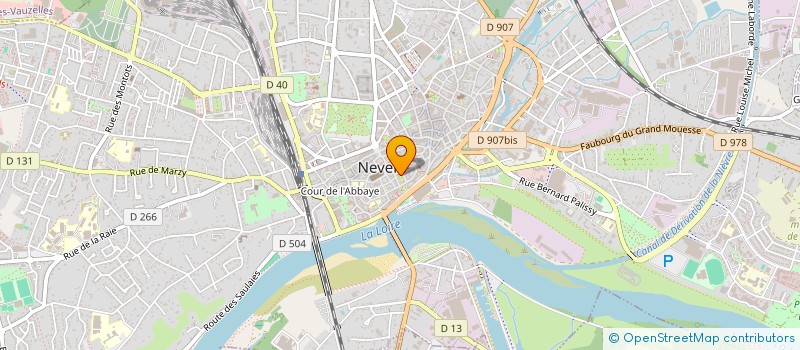 localisation de l'entreprise ESPACE&CONSTRUCTIONS ENGINEERING à NEVERS