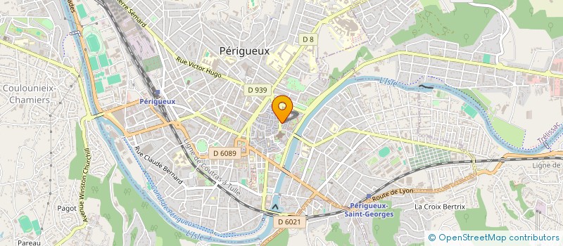 localisation de l'entreprise ESPACE CORPS  PERIGUEUX