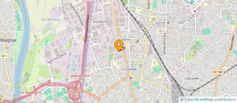 localisation de l'entreprise ESPACE COWORKING 31  TOULOUSE