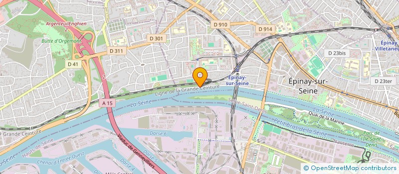 localisation de l'entreprise ESPACE CREATION: T'ER'O FEU à EPINAY-SUR-SEINE