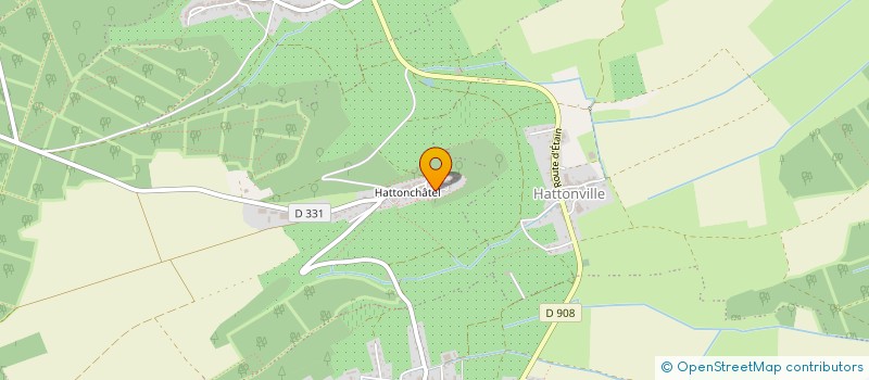 localisation de l'entreprise ESPACE CREATIONS à VIGNEULLES-LES-HATTONCHATEL