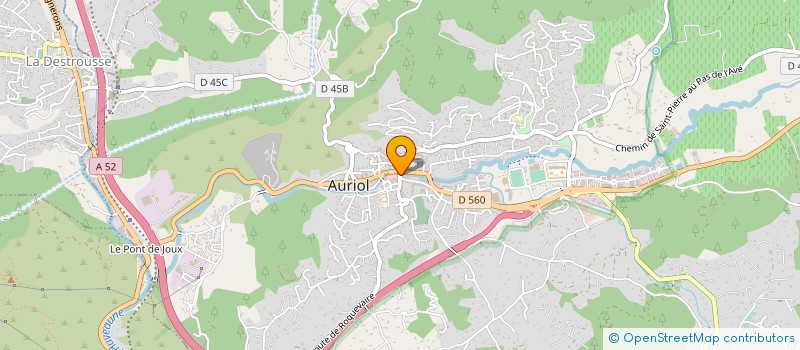 localisation de l'entreprise ESPACE CULTURE ET LOISIRS D AURIOL à AURIOL