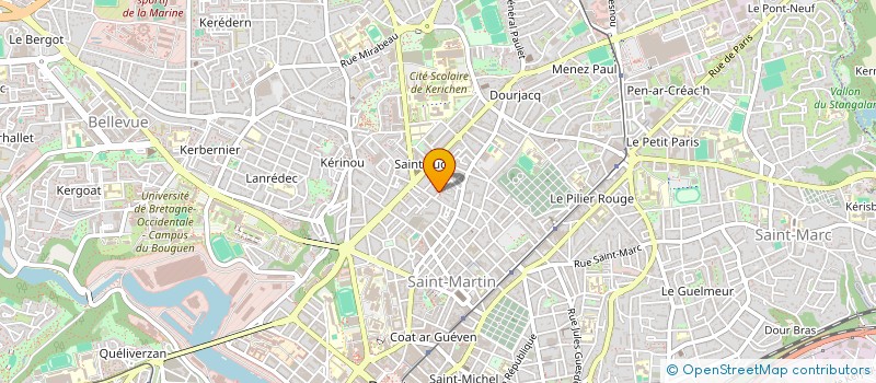 localisation de l'entreprise ESPACE D'APPARENCE à BREST