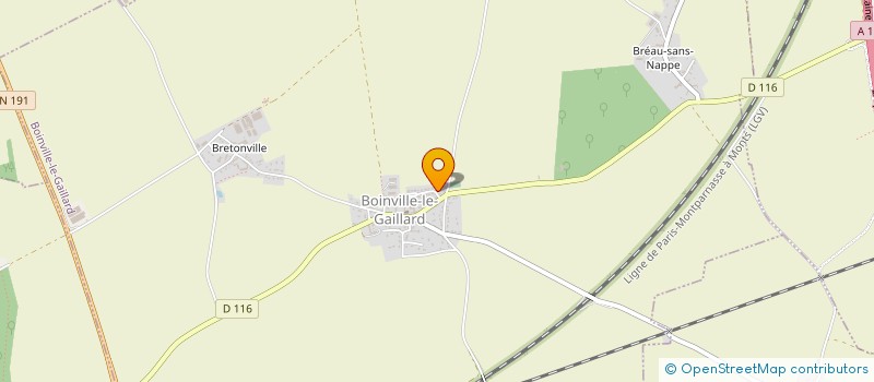 localisation de l'entreprise ESPACE DANSE ET ARTS  RAMBOUILLET