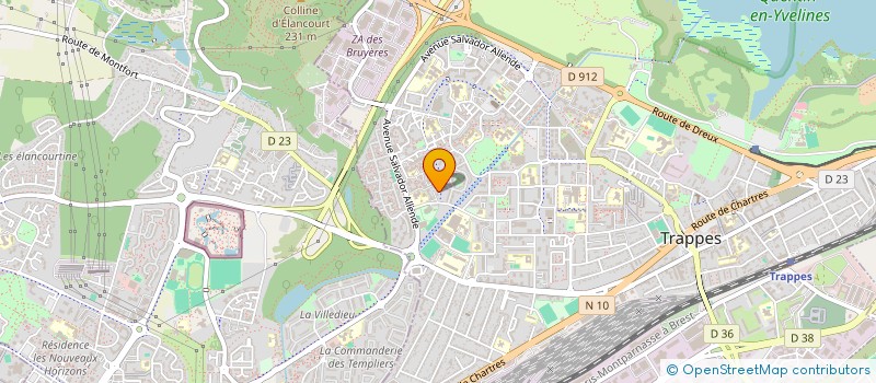 localisation de l'entreprise ESPACE DE.CO à TRAPPES