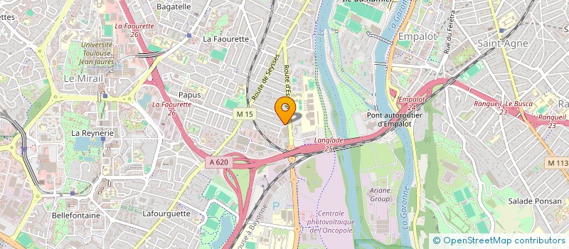localisation de l'entreprise ESPACE DE FORMATION ET D INFORMATION SUR L ALIMENTATION à TOULOUSE