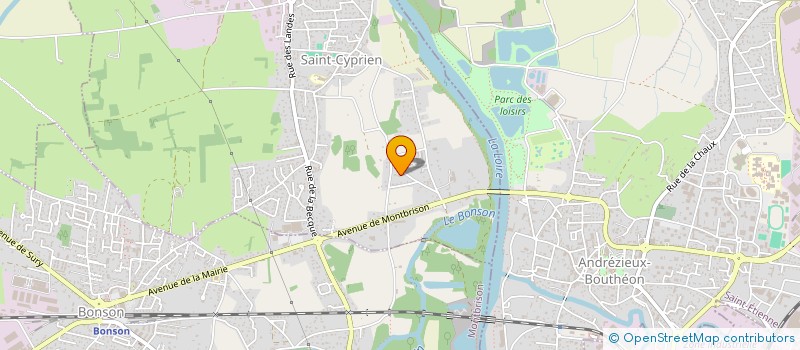 localisation de l'entreprise ESPACE DE L'HABITAT FRANCAIS E.H.F. à SAINT-CYPRIEN