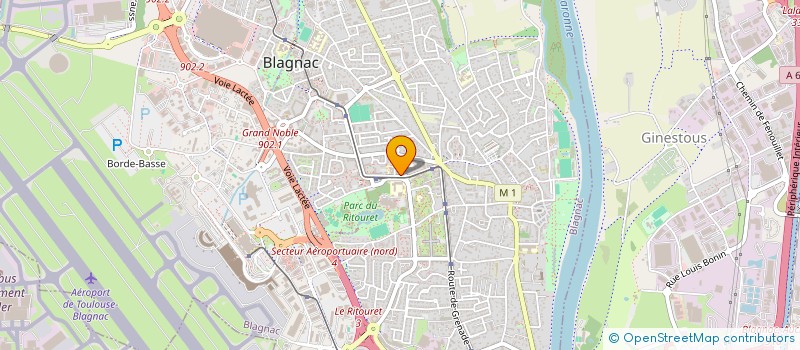 localisation de l'entreprise ESPACE DE PAROLE à BLAGNAC