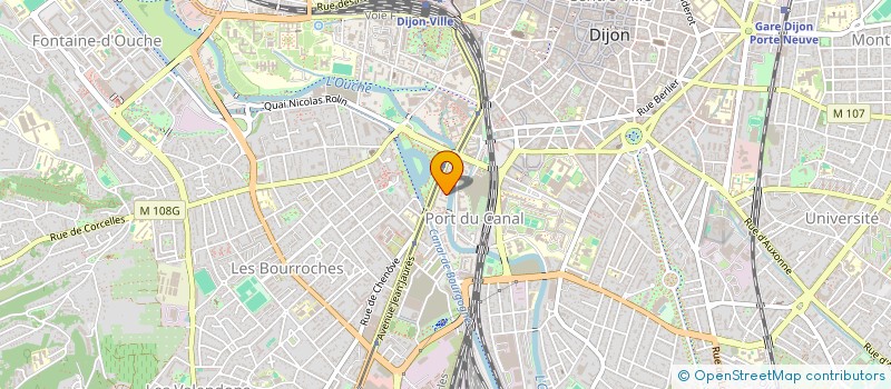localisation de l'entreprise ESPACE DE PAROLES ET D'ECOUTE EMPATHIQUE  DIJON