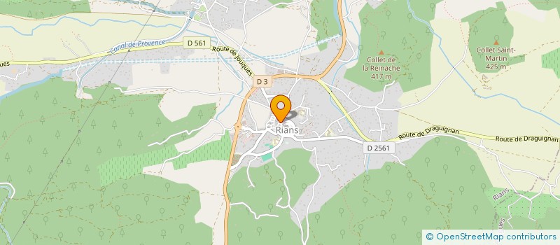 localisation de l'entreprise ESPACE DE POSSIBLE à RIANS
