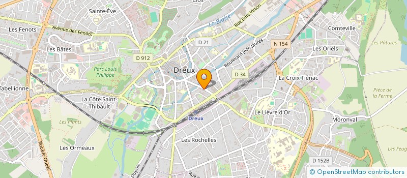 localisation de l'entreprise ESPACE DE QUALIFICATION ALTERNEE à DREUX