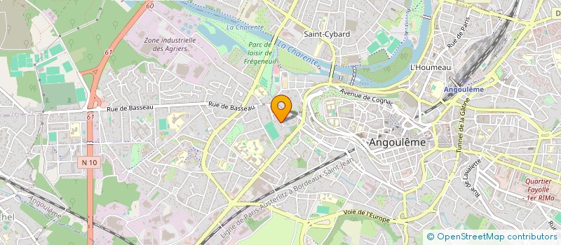 localisation de l'entreprise ESPACE DE REVERIE à ANGOULEME