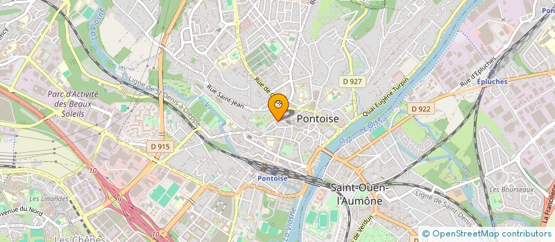 localisation de l'entreprise ESPACE DECO à ENNERY