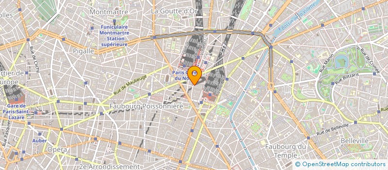 localisation de l'entreprise ESPACE DELANOS  PARIS