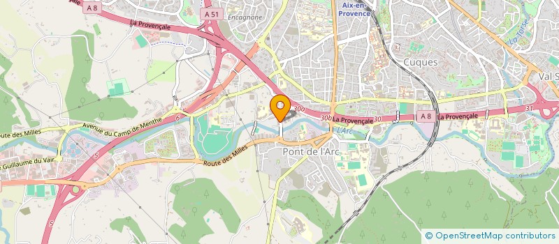 localisation de l'entreprise ESPACE DENTAIRE BEAUVALLE  AIX-EN-PROVENCE