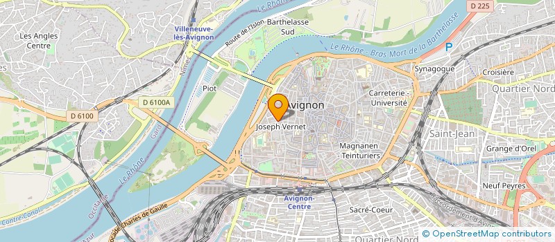 localisation de l'entreprise ESPACE DETENTE à AVIGNON