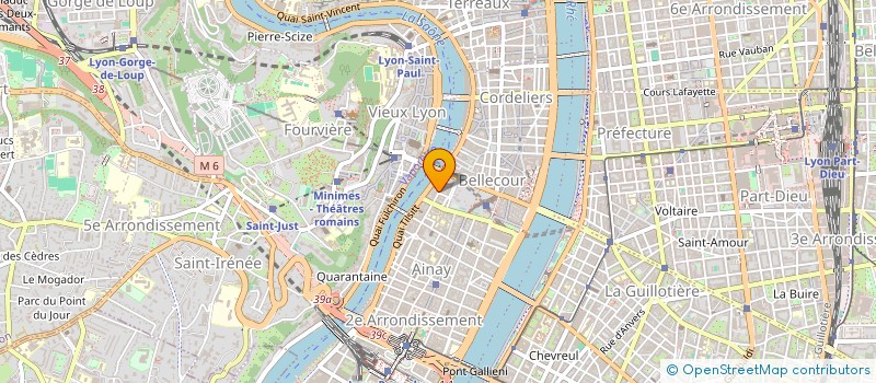 localisation de l'entreprise ESPACE DEVELOPPEMENT IMMOBILIER  LYON